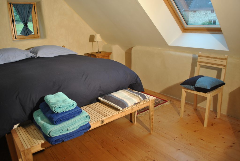 Ecogîte La Charrette Bleue - La Chambre bleue